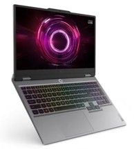 LENOVO Laptop LOQ 15i / AMD Ryzen 7, 15.6", 1920x1080, 32GB, 1TB SSD, NVIDIA GeForce RTX 5050, Windows 11 Home, siva